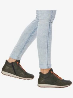 Remonte Hoge Sneakers Sneakers Hoog Dames Grijs -Hummel Winkel 2d65a63b28a3a5b4ed8cf5abfb33fcce