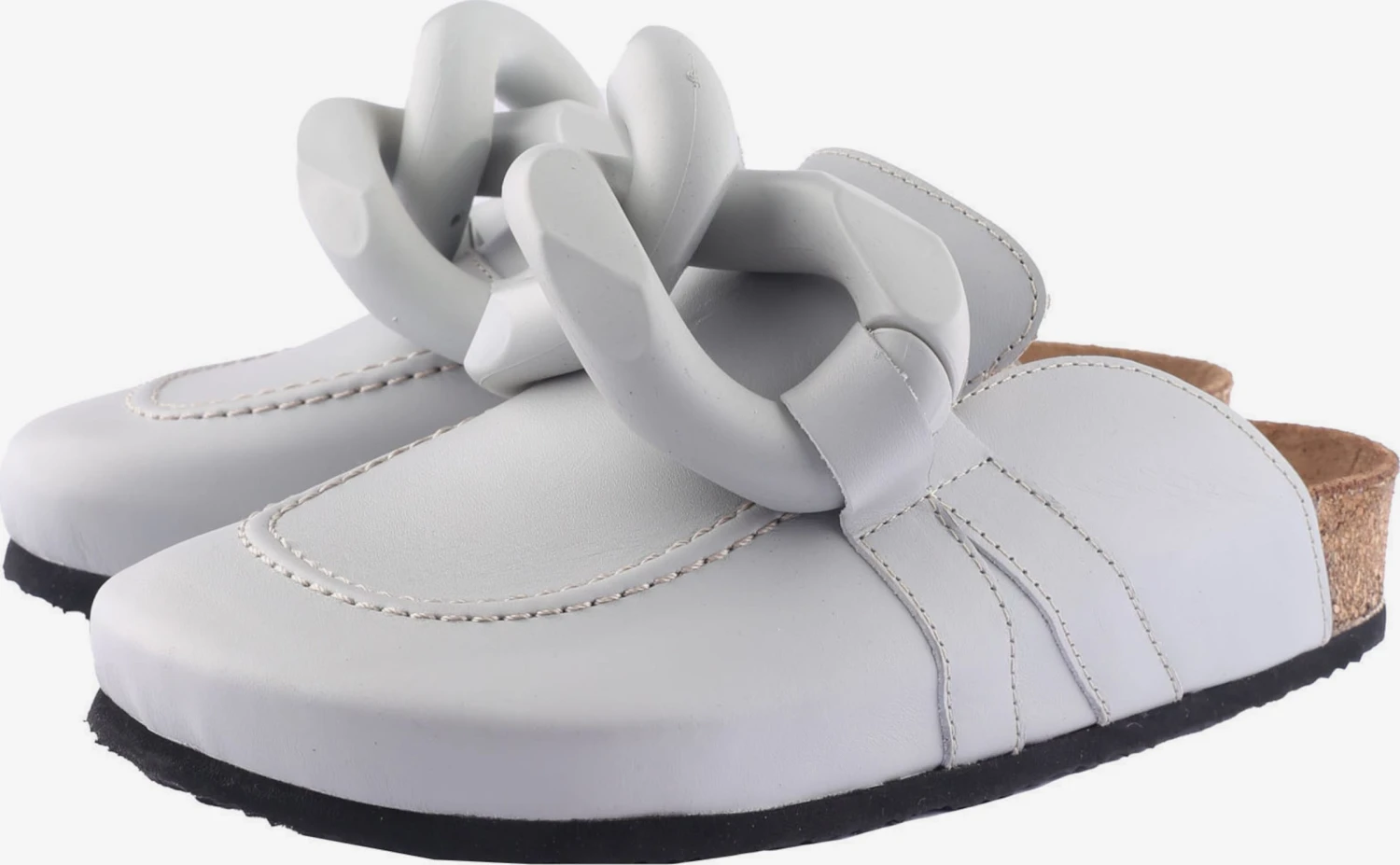 Sandalen Met Hak Muiltjes Obasere Dames Lichtgrijs 3 Sandalen Met Hak Muiltjes Obasere Dames Lichtgrijs