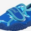 Playshoes Lage Schoenen Lage Schoen HAI Kinderen Blauw / Aqua