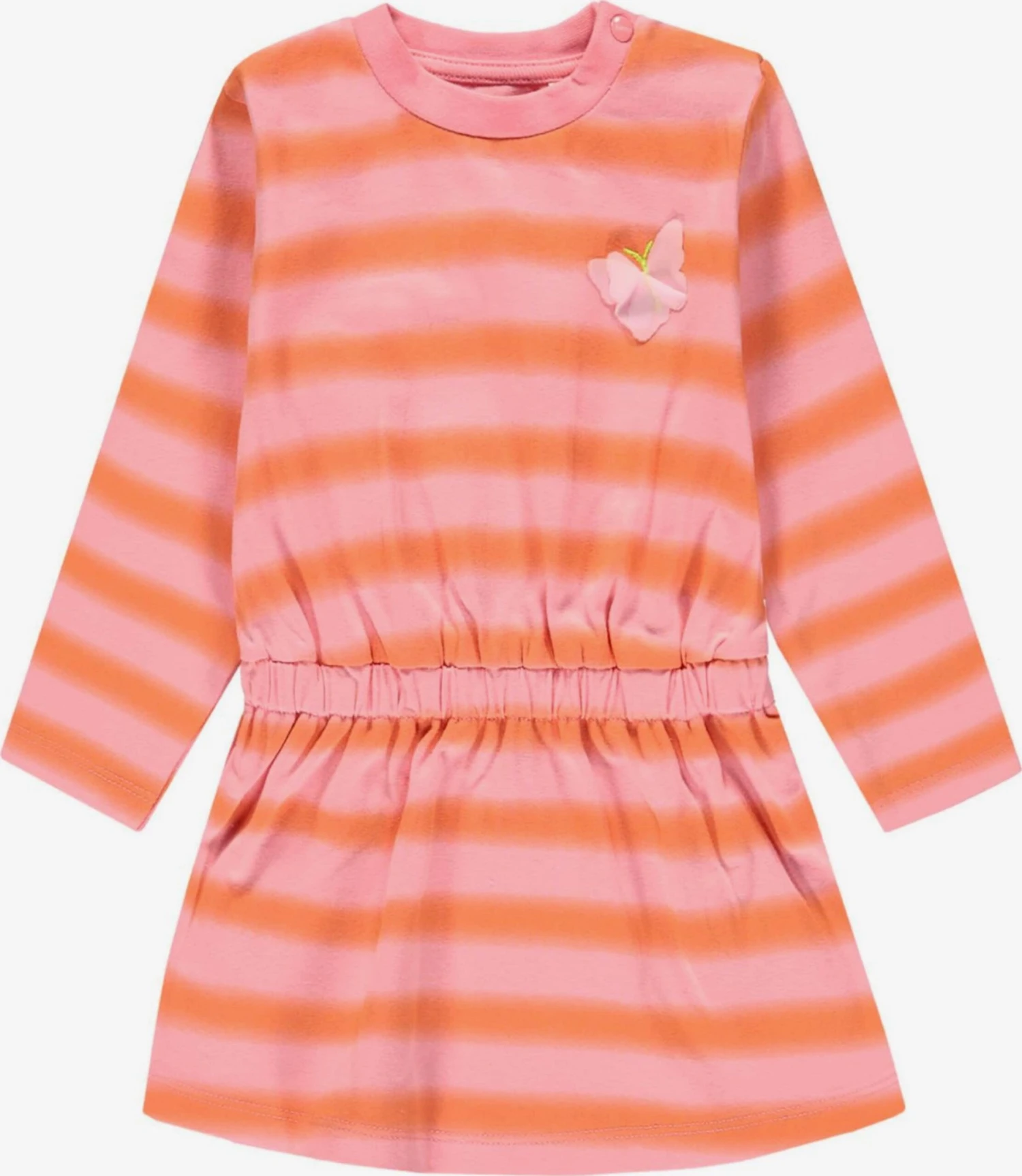 ESPRIT Jurken Jurk Kinderen Oranje / Pastelroze 3 ESPRIT Jurken Jurk Kinderen Oranje / Pastelroze