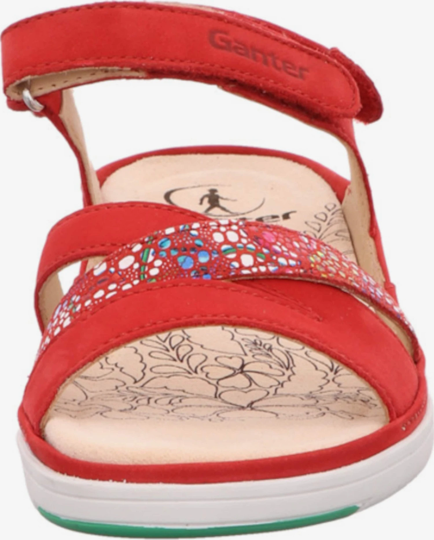 Ganter Sandalen & Slippers Sandaal Dames Rood 7 Ganter Sandalen & Slippers Sandaal Dames Rood - Afbeelding 5