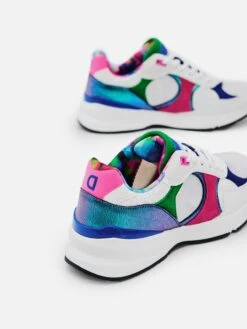 Desigual Fashion Sneakers Sneakers Laag Dames Gemengde Kleuren -Hummel Winkel 303d05649070c12334a6a6e751ba8480