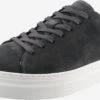 Selected Homme Fashion Sneakers Sneakers Laag David Heren Donkergrijs