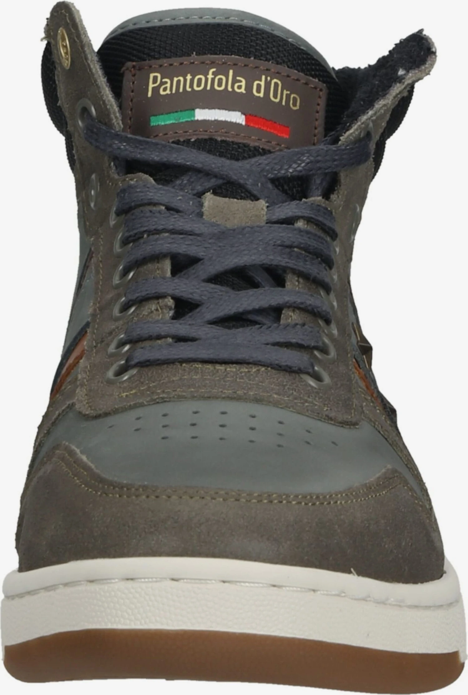 Pantofola D'Oro Hoge Sneakers Sneakers Hoog Heren Aardetinten / Rookgrijs 5 Pantofola D'Oro Hoge Sneakers Sneakers Hoog Heren Aardetinten / Rookgrijs - Afbeelding 3