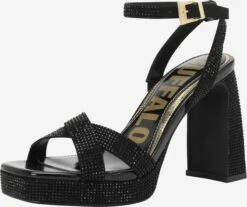 Buffalo Sandalen Met Hak Sandalen Met Riem CHERRY SPARK Dames Zwart