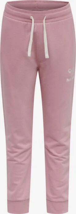 Hummel Sweatpants Tapered Broek Kinderen Lichtroze