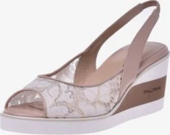 Baldinini Sandalen Met Hak Sandaal Dames Beige Gemêleerd