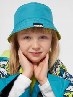 Hoeden, Petten & Mutsen Hoed WINDY Kinderen Blauw / Geel -Hummel Winkel 33c281bba53cab2581e9c9081e053965