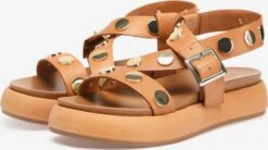 Inuovo Plateau Sandalen Sandaal Dames Lichtbruin -Hummel Winkel 34a4a37666ff5ff94f6e380e2d1753f5