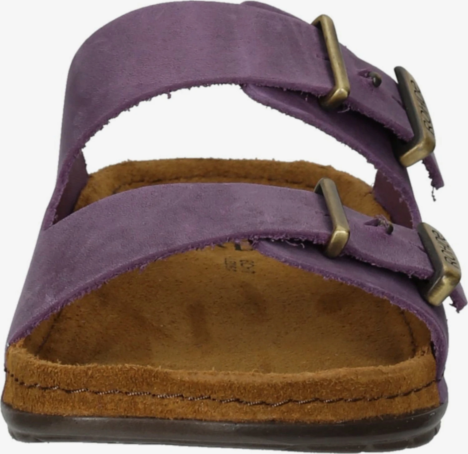 Rohde Pantoffels Huisschoenen Dames Aubergine 5 Rohde Pantoffels Huisschoenen Dames Aubergine - Afbeelding 3