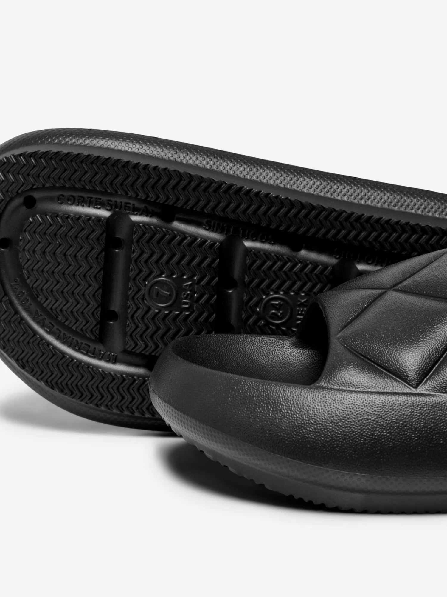 ONLY Badslippers Strand-/badschoen MAVE Dames Zwart 7 ONLY Badslippers Strand-/badschoen MAVE Dames Zwart - Afbeelding 5