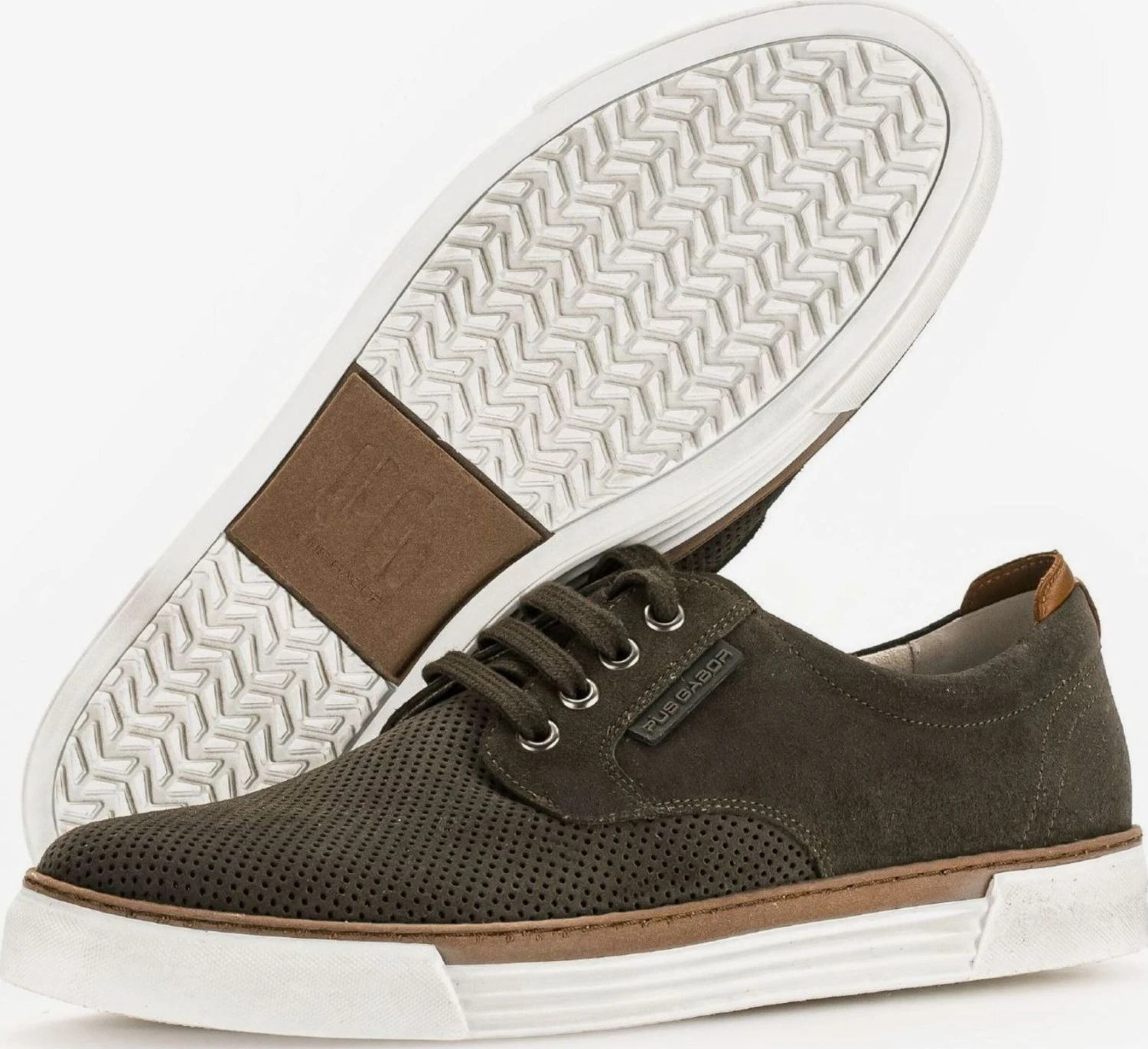 Pius Gabor Casual Sneakers Sneakers Laag Heren Donkergroen 9 Pius Gabor Casual Sneakers Sneakers Laag Heren Donkergroen - Afbeelding 7