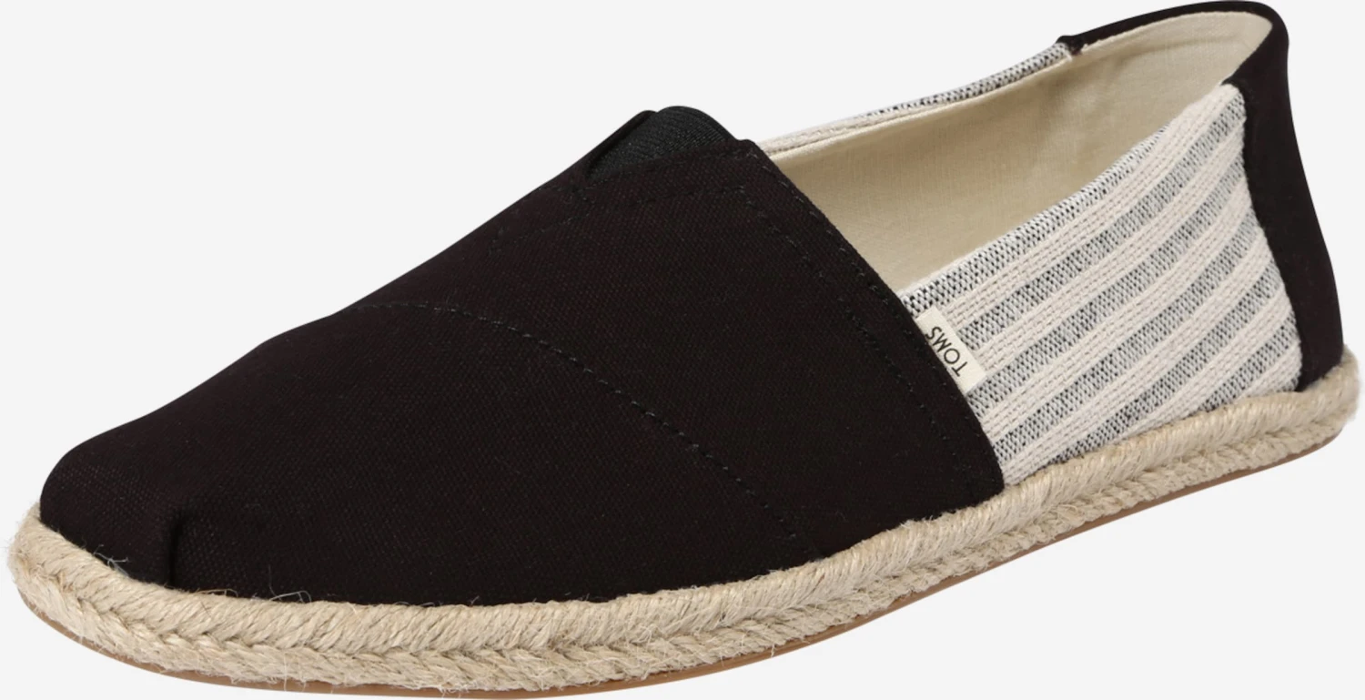 Toms Lage Schoenen Espadrilles ALPARGATA Heren Zwart 3 Toms Lage Schoenen Espadrilles ALPARGATA Heren Zwart