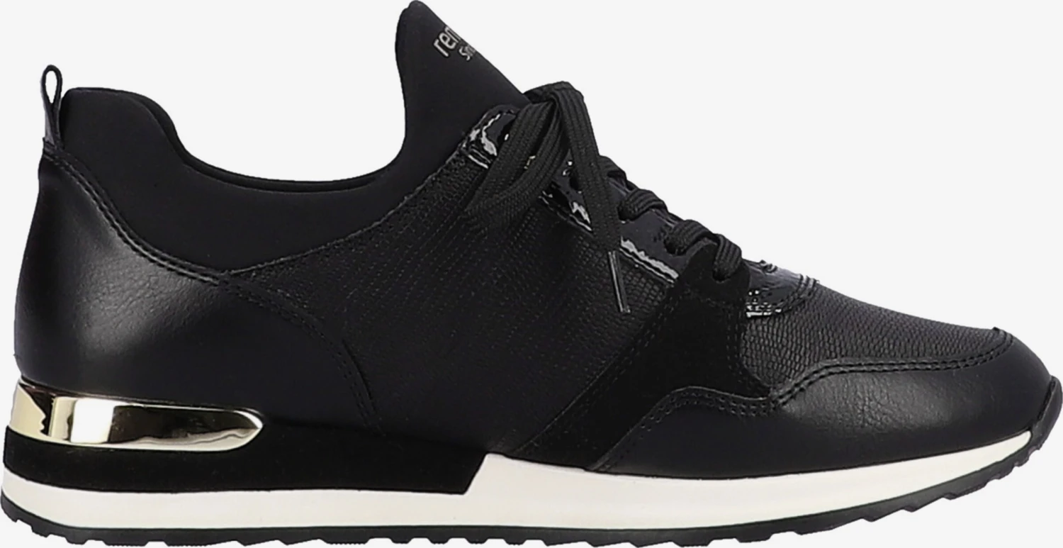 Remonte Running Sneakers Sneakers Laag Dames Zwart 6 Remonte Running Sneakers Sneakers Laag Dames Zwart - Afbeelding 4
