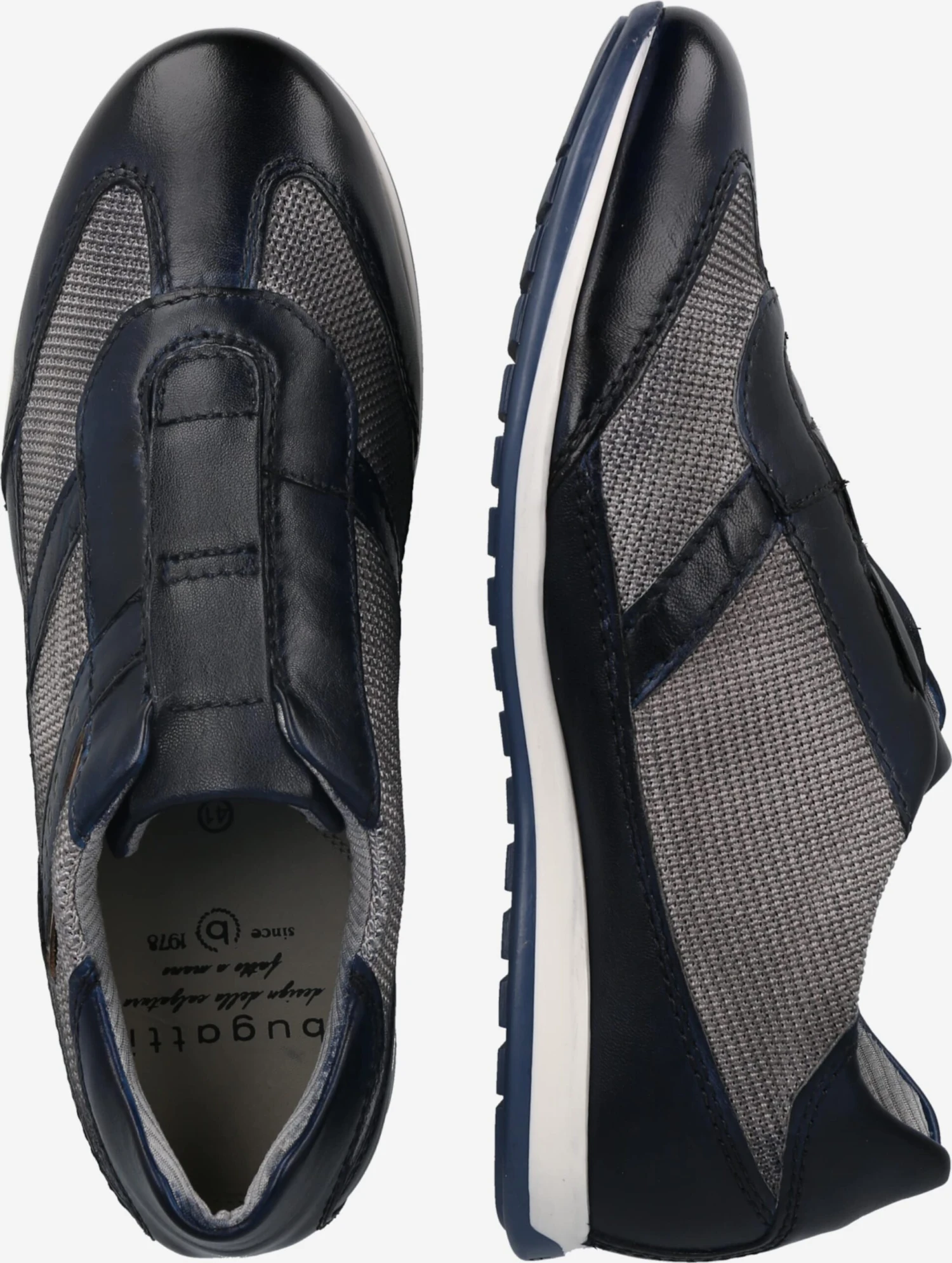 Bugatti Slip-on Sneakers Slip-ons Tomeo Heren Navy 4 Bugatti Slip-on Sneakers Slip-ons Tomeo Heren Navy - Afbeelding 2
