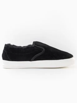 Minnetonka Slip-on Sneakers Slip-on Wilder Dames Zwart -Hummel Winkel 398190cf7ad24eb563c4470eb381bd65
