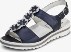 Plateau Sandalen Sandaal Dames Donkerblauw