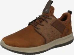 Skechers Casual Sneakers Sneakers Laag Heren Bruin Gemêleerd