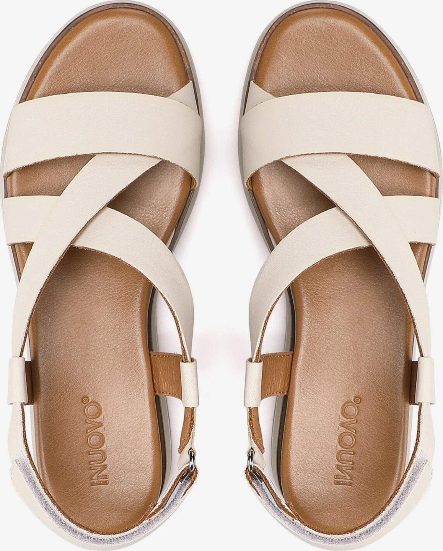 Inuovo Sandalen Met Hak Sandaal Dames Crème 6 Inuovo Sandalen Met Hak Sandaal Dames Crème - Afbeelding 4