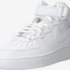 Nike Sportswear Hoge Sneakers Sneakers Hoog AIR FORCE 1 07 MID Dames Wit