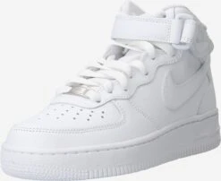 Nike Sportswear Hoge Sneakers Sneakers Hoog AIR FORCE 1 07 MID Dames Wit