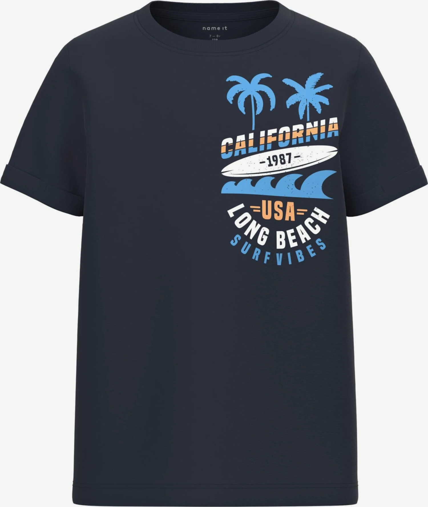 NAME IT T-shirts Shirt VUX Kinderen Saffier / Royal Blue/koningsblauw / Lichtgeel 4 NAME IT T-shirts Shirt VUX Kinderen Saffier / Royal Blue/koningsblauw / Lichtgeel - Afbeelding 2