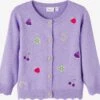 NAME IT Vesten Gebreid Vest Delana Kinderen Lichtlila -Hummel Winkel 3d2adb2435145cdf31e6f193b632aec0