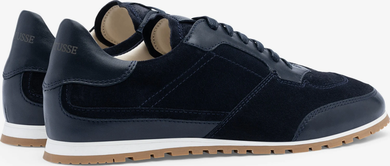 Lottusse Casual Sneakers Sneakers Laag Mancor Heren Navy 5 Lottusse Casual Sneakers Sneakers Laag Mancor Heren Navy - Afbeelding 3