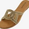 Schoenen Muiltjes Hollis Dames Beige / Goud 2 Schoenen Muiltjes Hollis Dames Beige / Goud -Hummel Winkel 401f58315bacc8200c290999eb4e1230