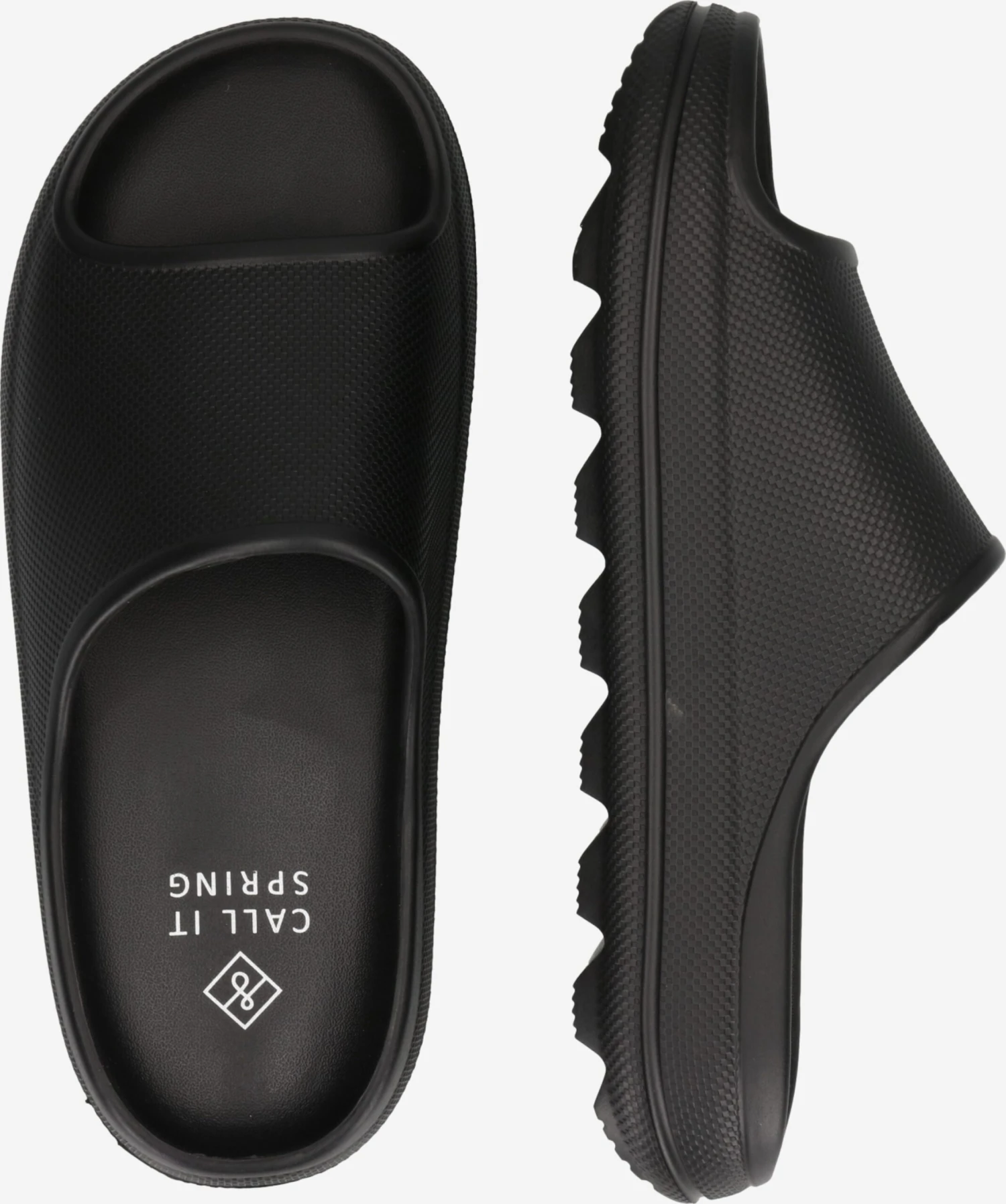 Call It Spring Badslippers Strand-/badschoen JULEP Dames Zwart 4 Call It Spring Badslippers Strand-/badschoen JULEP Dames Zwart - Afbeelding 2