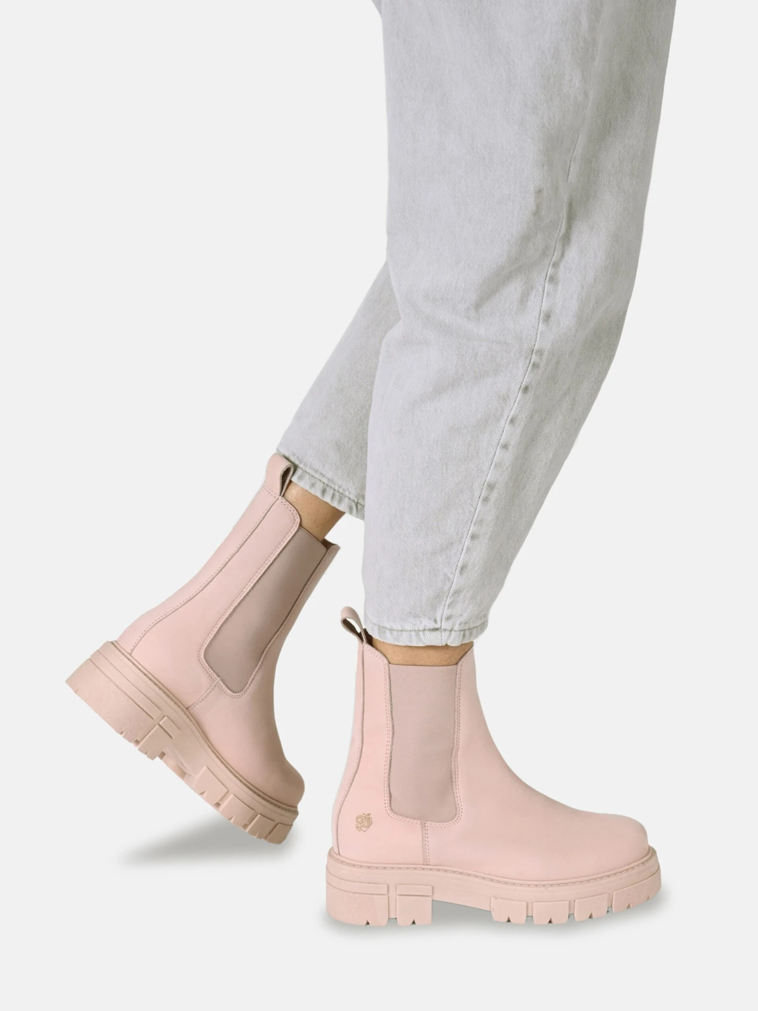 Apple Of Eden Enkellaarsjes Chelsea Boots CONNY Dames Pink 7 Apple Of Eden Enkellaarsjes Chelsea Boots CONNY Dames Pink - Afbeelding 5