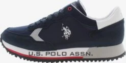 U.S. Polo Assn. Casual Sneakers Sneakers Laag Cleef Heren Donkerblauw