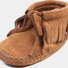 Minnetonka Pantoffels Huisschoenen Kinderen Bruin -Hummel Winkel 418d1dfe76d8007bd6bbfe6757c85340