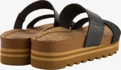 Reef Badslippers Strand-/badschoen Cushion Vista HI Dames Zwart -Hummel Winkel 436b1a1dfd10e90ad5563dc5114e11ad