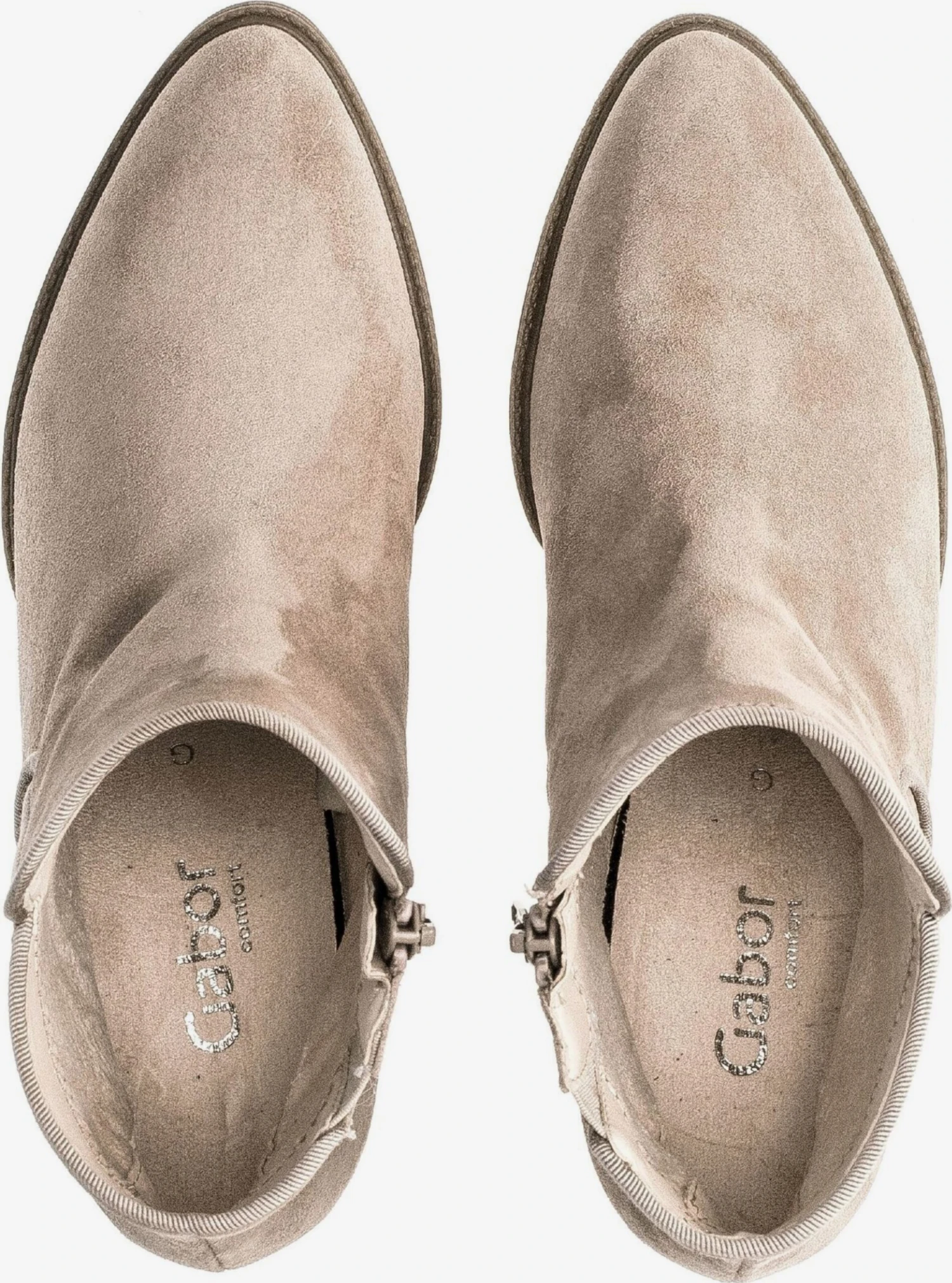 Gabor Klassieke Enkellaarsjes Enkellaarsjes Dames Beige 8 Gabor Klassieke Enkellaarsjes Enkellaarsjes Dames Beige - Afbeelding 6