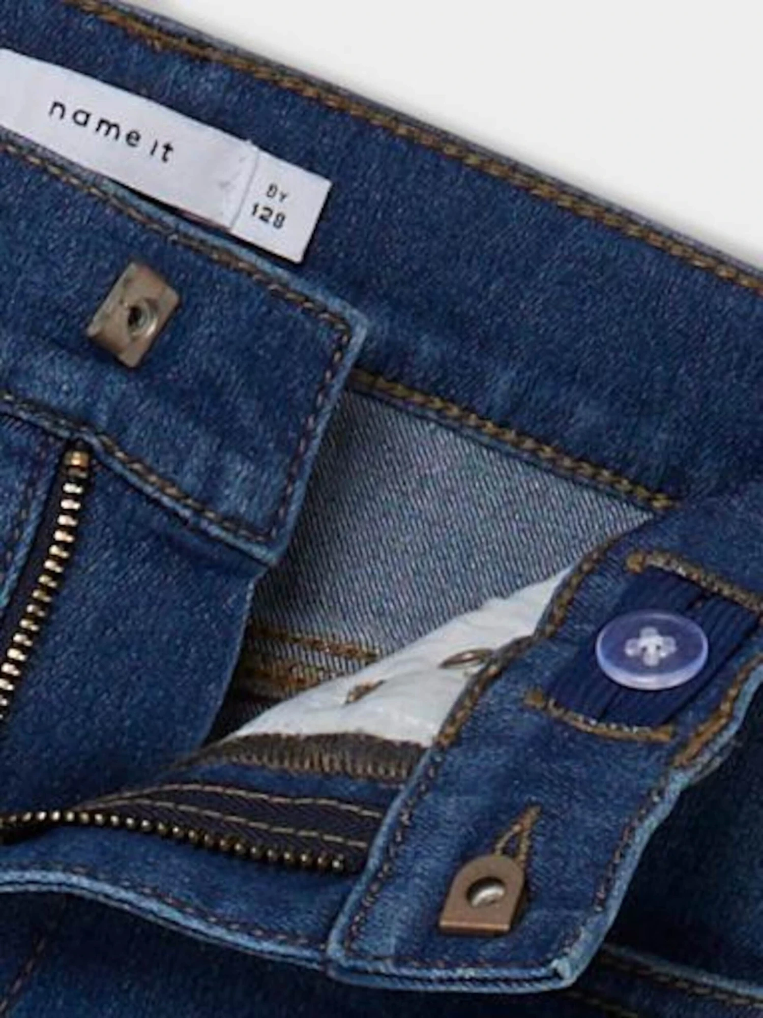 NAME IT Jeans Slimfit Jeans Silas Kinderen Blauw 5 NAME IT Jeans Slimfit Jeans Silas Kinderen Blauw - Afbeelding 3