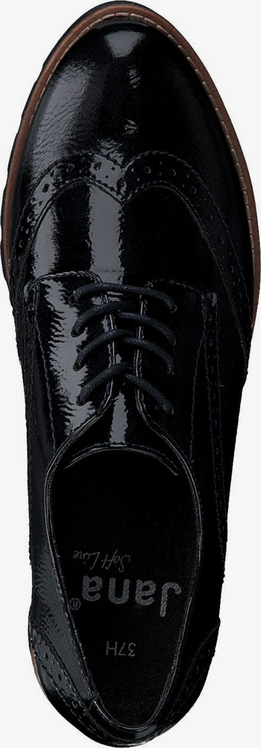 Jana Veterschoenen Veterschoen Dames Blauw 4 Jana Veterschoenen Veterschoen Dames Blauw - Afbeelding 2