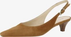 Pumps & Hakken Slingpumps Lia Dames Cognac