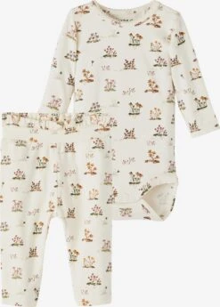 NAME IT Rompers & Sets Set DANNA Kinderen Natuurwit