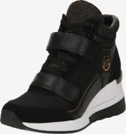 MICHAEL Michael Kors Hoge Sneakers Sneakers Hoog GENTRY Dames Zwart