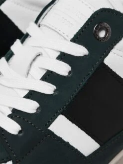 Jack & Jones Casual Sneakers Sneakers Laag Basket Heren Donkergroen / Wit -Hummel Winkel 4700c3193b735645ccf146d0a53e1203