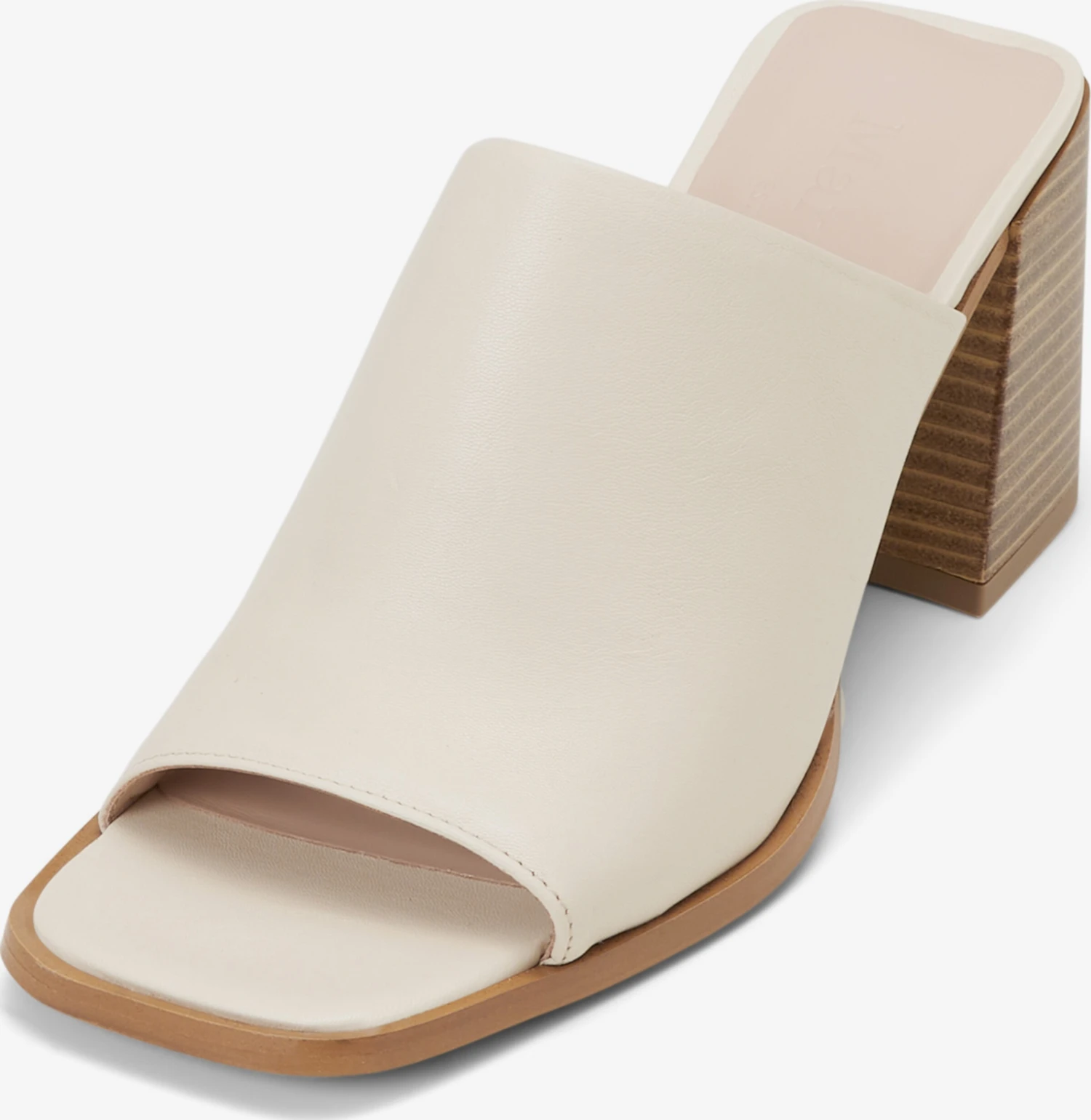 Marc O'Polo Sandalen Met Hak Muiltjes Dames Beige 3 Marc O'Polo Sandalen Met Hak Muiltjes Dames Beige