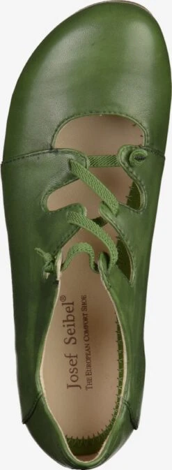 Josef Seibel Ballerinas Met Bandjes Ballerina Met Riempjes Fiona Dames Groen -Hummel Winkel 489f233e98f7aeb331457002d594b967