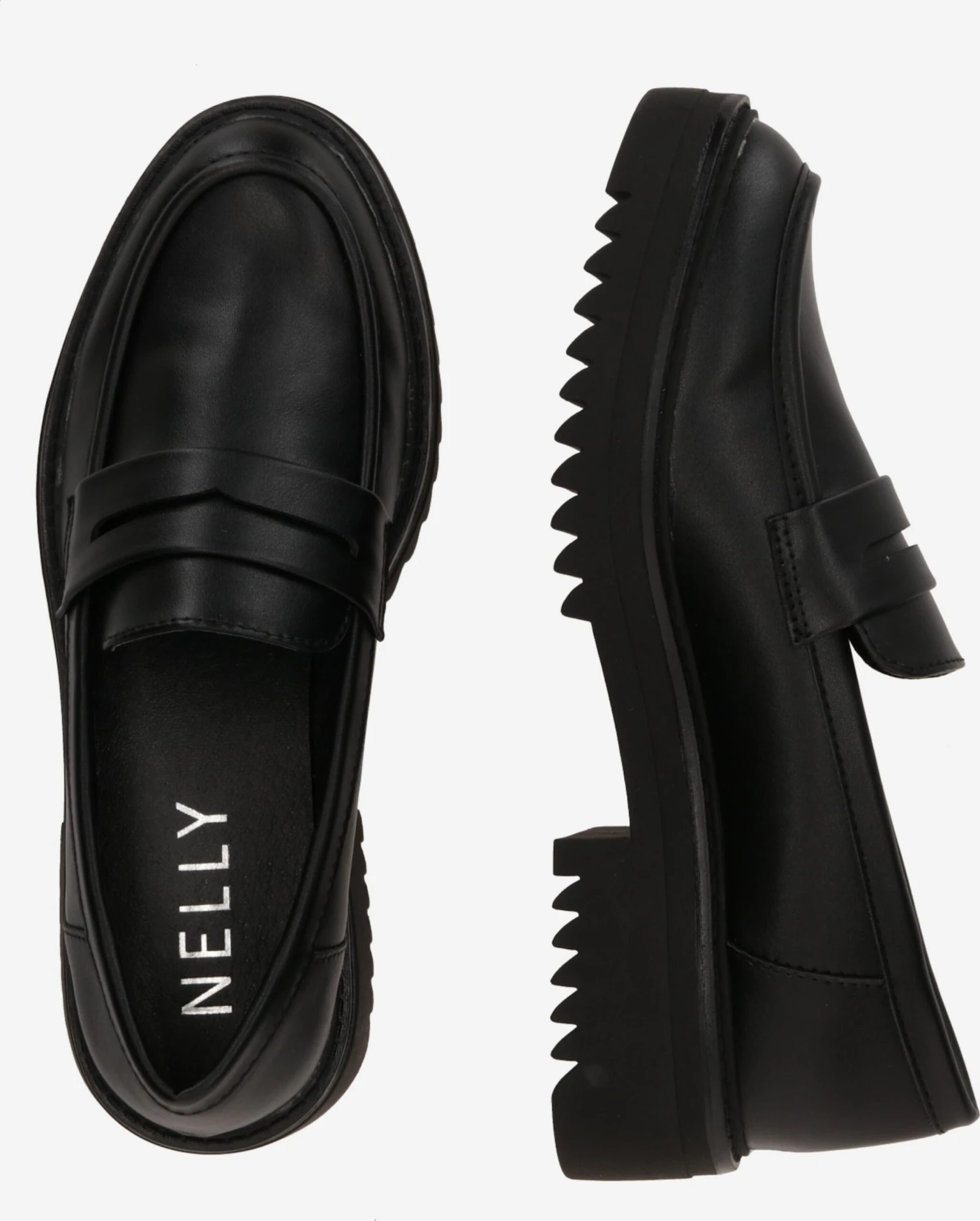 NLY By Nelly Loafers Instappers Everyday Dames Zwart 4 NLY By Nelly Loafers Instappers Everyday Dames Zwart - Afbeelding 2