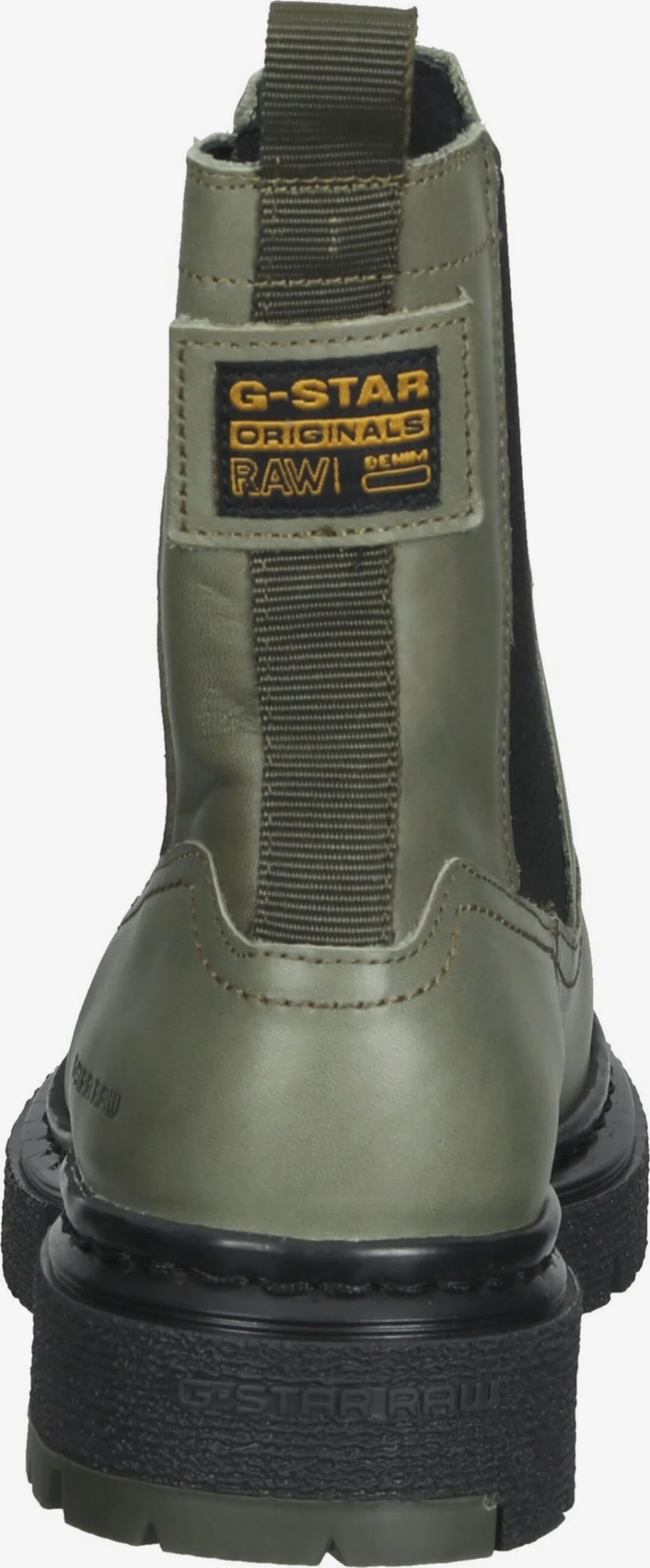 Enkellaarsjes Chelsea Boots Dames Olijfgroen 7 Enkellaarsjes Chelsea Boots Dames Olijfgroen - Afbeelding 5