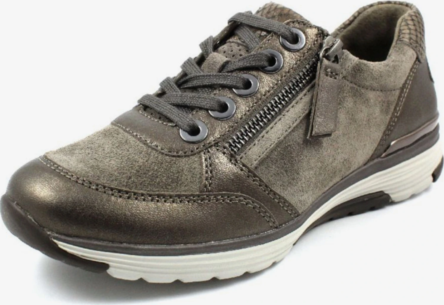 Gabor Casual Sneakers Sneakers Laag Dames Kaki 3 Gabor Casual Sneakers Sneakers Laag Dames Kaki