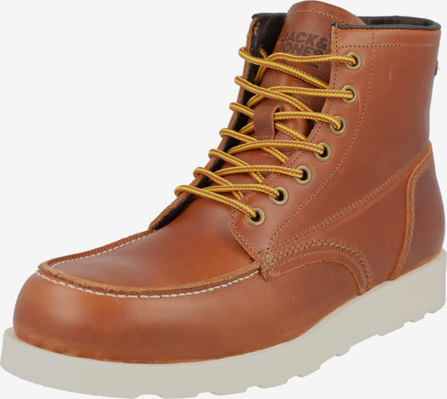Jack & Jones Boots & Laarzen Veterboots Darwin Heren Cognac 3 Jack & Jones Boots & Laarzen Veterboots Darwin Heren Cognac