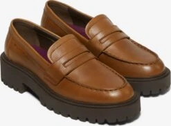 Marc O'Polo Loafers Instappers Penny Dames Bruin -Hummel Winkel 4a8443a8a292e4cc3a3918d3457bcf55