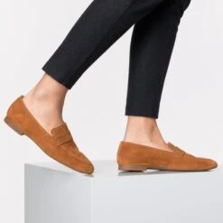 Paul Green Loafers Instappers Dames Abrikoos -Hummel Winkel 4b3cc052da77f62a2e08c146a3d7975c