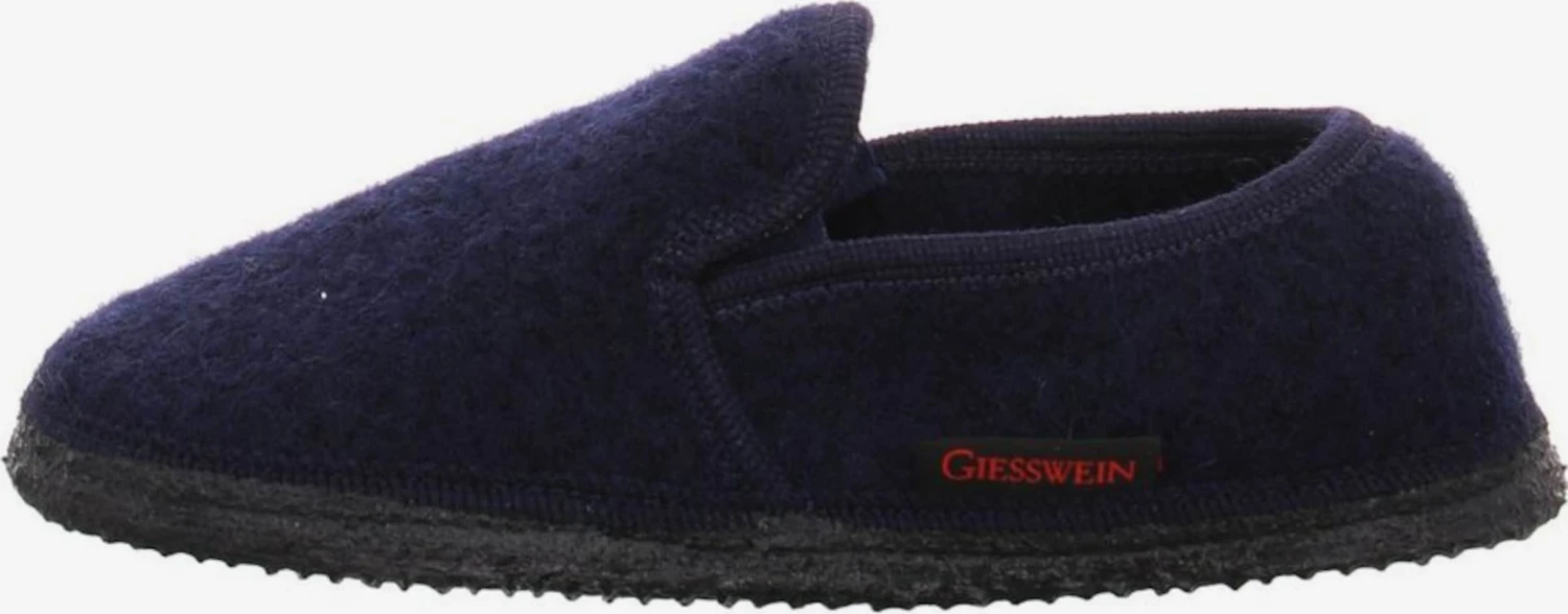 Giesswein Pantoffels Huisschoen Heren Donkerblauw 4 Giesswein Pantoffels Huisschoen Heren Donkerblauw - Afbeelding 2